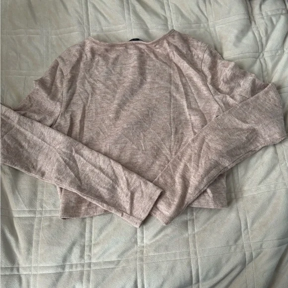 Zara Cropped Cardigan Sweater - Picture 5 of 5